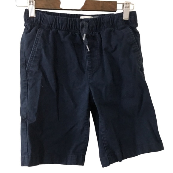 Old Navy Other - 3/$15 boys kids navy blue elastic waist Bermuda uniform shorts